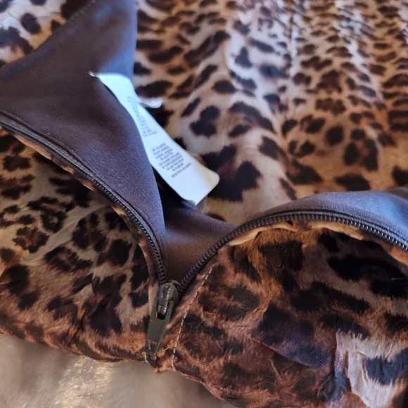 NWT Db Collection Sleeveless Leopard Dress With Short Sleeved Blazer. - Picture 15 of 16